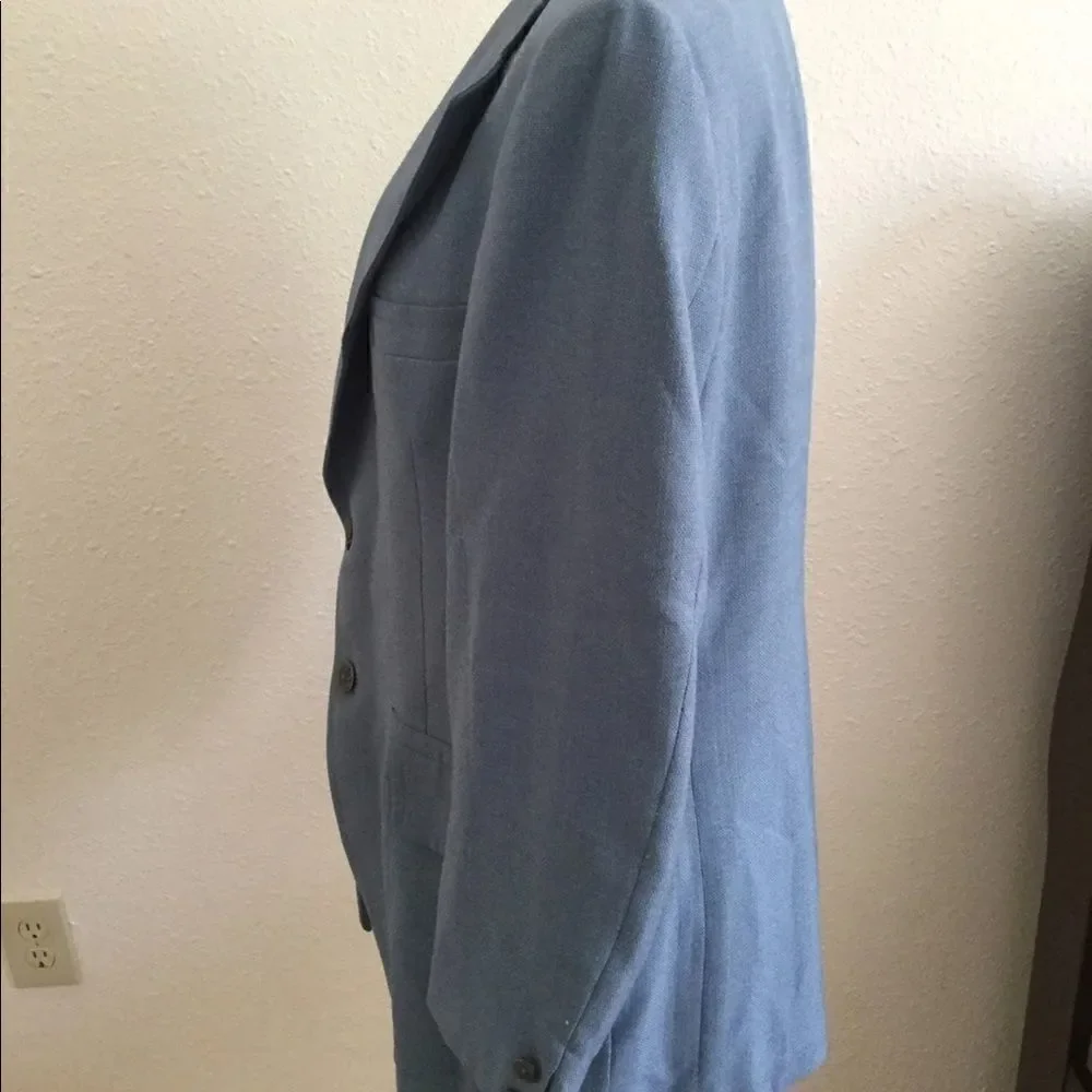 70s vintage Jack Nicklaus dusty blue blazer